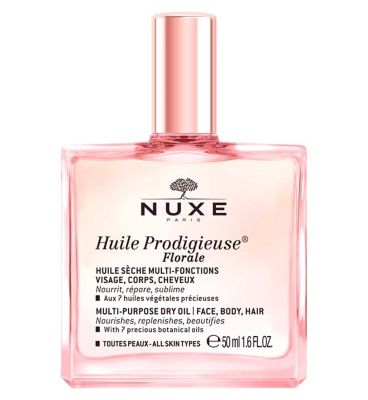 NUXE Huile Prodigieuse® Florale Multi-Purpose Dry Oil for Face, Body and Hair 50ml
