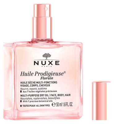 NUXE Huile Prodigieuse® Florale Multi-Purpose Dry Oil for Face, Body and Hair 50ml