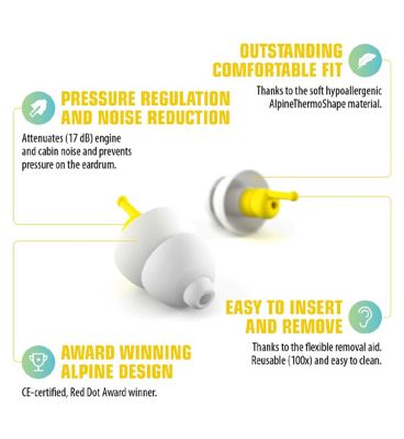 Alpine Flyfit Earplugs 1 Pair