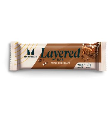 Myprotein Layered Bar, Triple Chocolate, 60g
