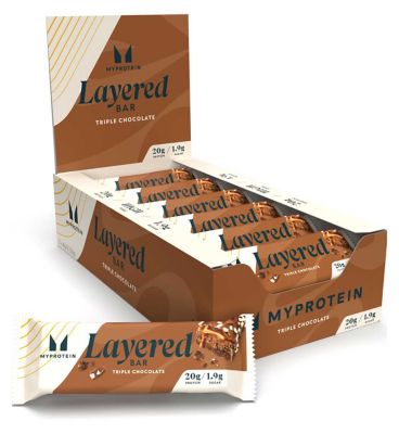 Myprotein Layered Bar, Triple Chocolate, 60g