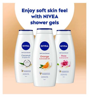 NIVEA Orange & Avocado Oil Shower Cream 750ml