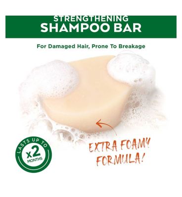 Garnier Ultimate Blends Honey Treasures Strengthening Shampoo Bar for Damaged Hair 60g