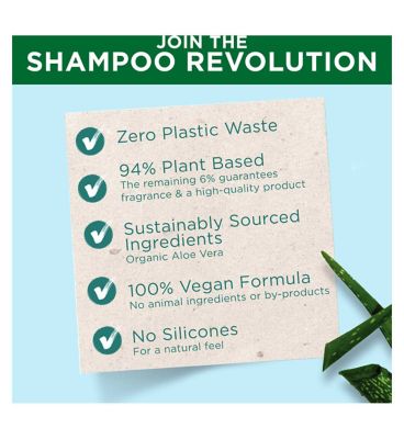 Garnier Ultimate Blends Coconut Hydrating Shampoo Bar with Aloe Vera for Normal Hair, 60g