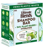 Garnier Ultimate Blends Coconut Hydrating Shampoo Bar with Aloe Vera for Normal Hair, 60g