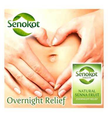 Senokot 7.5mg Tablets Adult Senna Laxative for Constipation - 20 pack