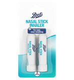 Boots Nasal Stick Inhaler- 2 Inhalers