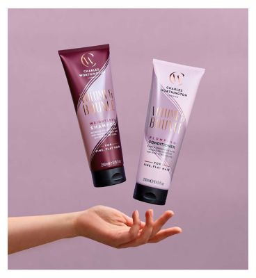 Charles Worthington Volume & Bounce Plumping Conditioner 250ml