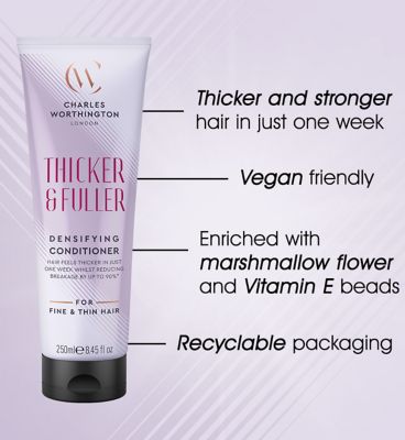 Charles Worthington Thicker & Fuller Densifying Conditioner 250ml