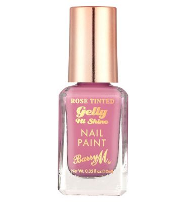 Barry M Rose Tinted Gelly Nail Paints Blushed - 10ml