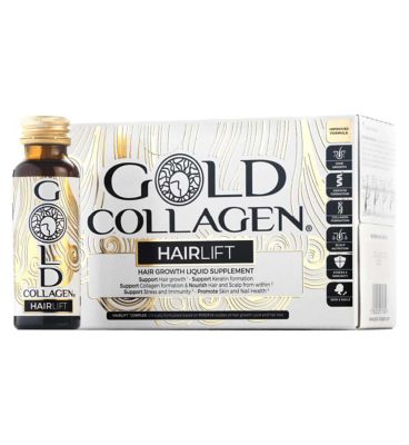 Gold Collagen Hair Lift Liquid Supplement 50ml 10s