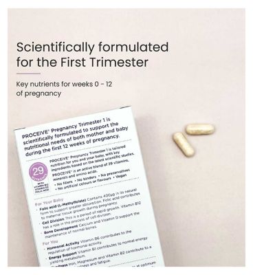 Proceive Pregnancy Supplement Trimester 1 Capsules 60s