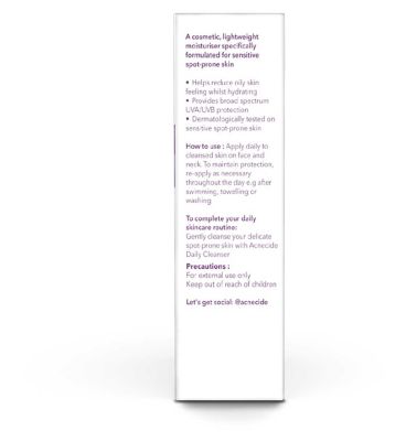 ACNECIDE Daily Moisturiser SPF30 50ml