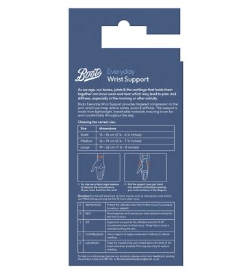 Boots Everyday Wrist Support - Small
