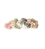 Ribbon & Asher Mini Printed Scrunchie 5 Pack