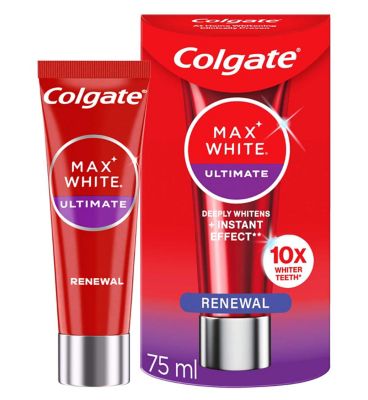 Colgate Max White Ultimate Renewal Whitening Toothpaste 75ml