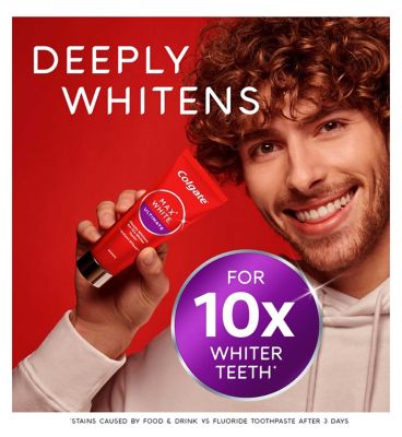 Colgate Max White Ultimate Renewal Whitening Toothpaste 75ml