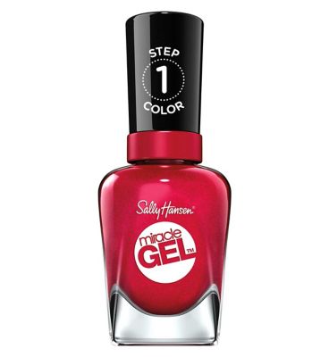 Sally Hansen Miracle Gel Nail Polish & Topcoat Duo - Bordeaux Glow