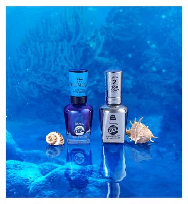Sally Hansen Miracle Gel Nail Polish - Hyp-Nautical - Deep Blue Iridescent Nail Colour
