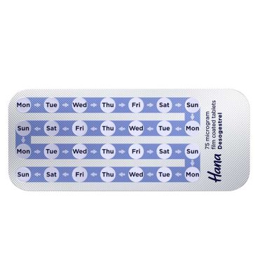 Hana 75 Microgram Film Coated Tablets 1 x 28