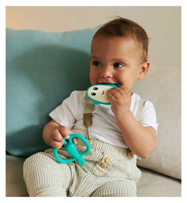 Matchstick Monkey Teething Starter Set - Green