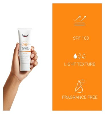 Eucerin Sun Actinic Control MD Sun Cream for Face & Body SPF100 80ml