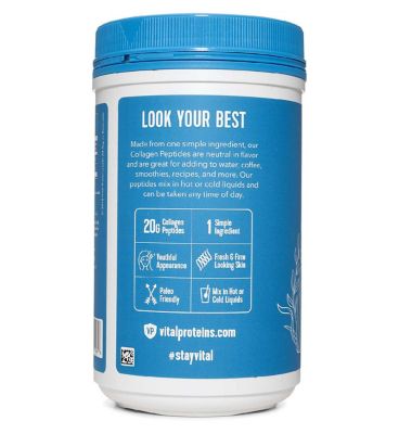 Vital Proteins Collagen Peptides Powder Unflavoured 284g