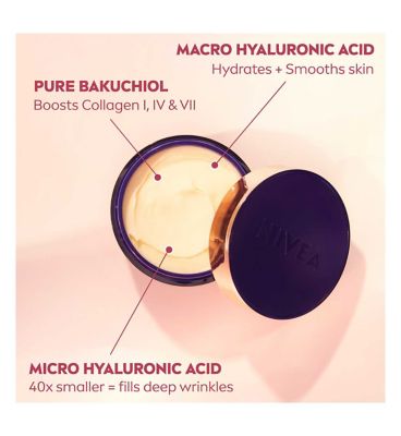 NIVEA Cellular Expert Lift Pure Bakuchiol + HA Anti-Age Night Face Cream 50ml