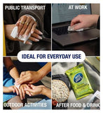 Wet Ones Be Zingy Biodegradable Antibacterial Hand Wipes, 12 Pack