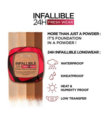L'Oreal Paris Infallible 24H Fresh Wear Powder Foundation