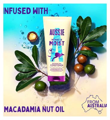 Aussie Miracle Moist Vegan Hair Conditioner 200ml