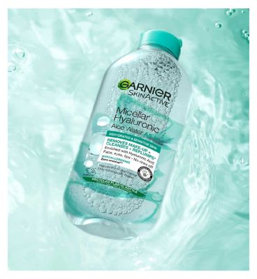Garnier Micellar Hyaluronic Aloe Water Facial Cleanser For Dehydrated Skin 400ml