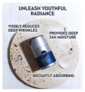 NIVEA MEN Anti-Age Hyaluron Day Cream Moisturiser with Hyaluronic Acid SPF15 50ml