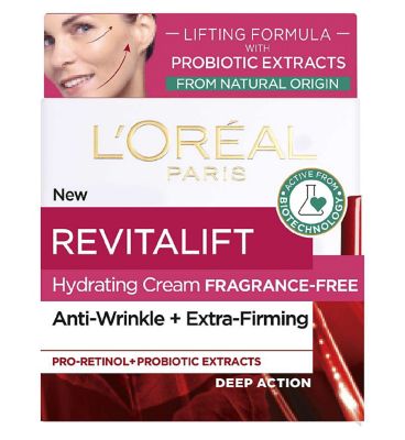 L'Oreal Paris Revitalift Fragrance Free Lifting Day Cream with Natural Probiotic Extracts 50ml