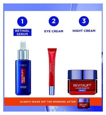 L'Oreal Paris Revitalift Laser Pure Retinol Deep Anti-Wrinkle Night Serum 30ml