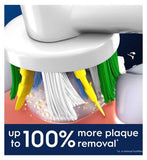 Oral-B FlossAction Toothbrush Head with CleanMaximiser Technology, 4 Pack