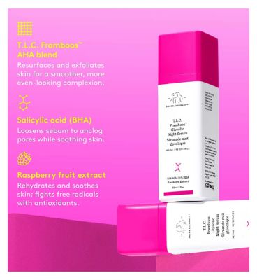 Drunk Elephant T.L.C. Framboos™ Glycolic Night Serum 30ml