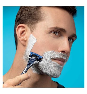 Wilkinson Sword Hydro 5 Men’s Razor Blade Refills x 4, with Hydrating Gel & Precision Trimmer