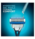 Wilkinson Sword Hydro 5 Men’s Razor Blade Refills x 8, with Hydrating Gel & Precision Trimmer.