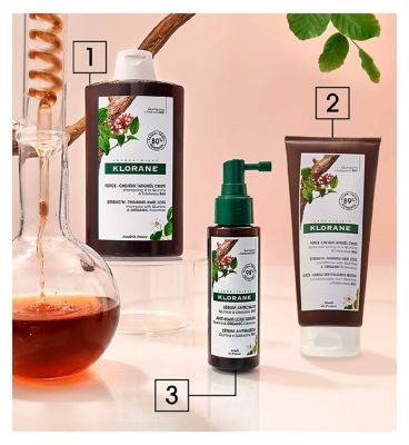 Klorane Strengthening Shampoo with Quinine and Organic Edelweiss for Thinning Hair 200ml