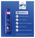 NIVEA Rich Nourishing Body Lotion for Dry Skin, Travel Size 75ml