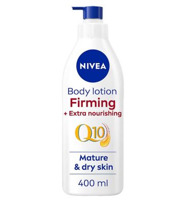 NIVEA Q10 Power 60+ Firming and Extra Nourishing Body Lotion with Argan Oil 400ml