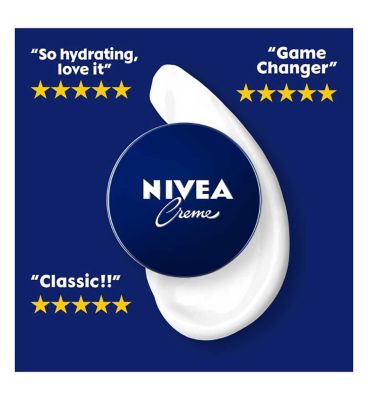 NIVEA Crème Moisturiser Cream for face, hands and body 400ml