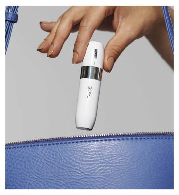 Braun Face Mini Hair Remover FS1000, Electric Facial Hair Trimmer for Women
