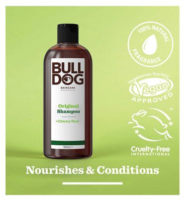 Bulldog Skincare - Original Shampoo 300ml - Shampoo for Men - For All Hair Types