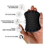 Tangle Teezer Scalp Exfoliator & Massager - Onyx Black