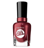 Sally Hansen Miracle Gel Nail Polish - Wine Stock - Deep Burgundy Red Nail Colour