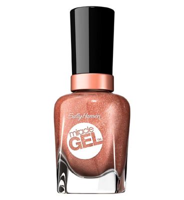 Sally Hansen Miracle Gel Nail Polish - Terra Coppa - Shimmery Terracotta Nail Colour