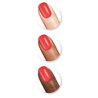 Sally Hansen Miracle Gel Nail Polish - Apollo you Anywhere - Coral-Red Shimmer Nail Colour