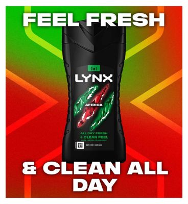 Lynx Africa Shower Gel 225ml